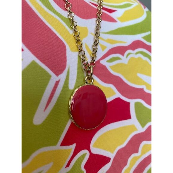 Cappagallo Ladies Tropical Floral Shift Dress w/Necklace Sz S EUC‎ - Picture 3 of 8